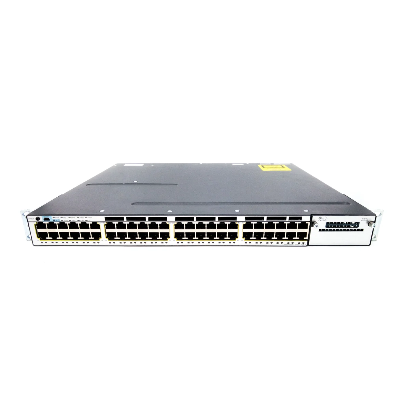 C.isco C.atalyst WS-C3750X-48P-L 48P 1GbE 435W PoE+ Switch