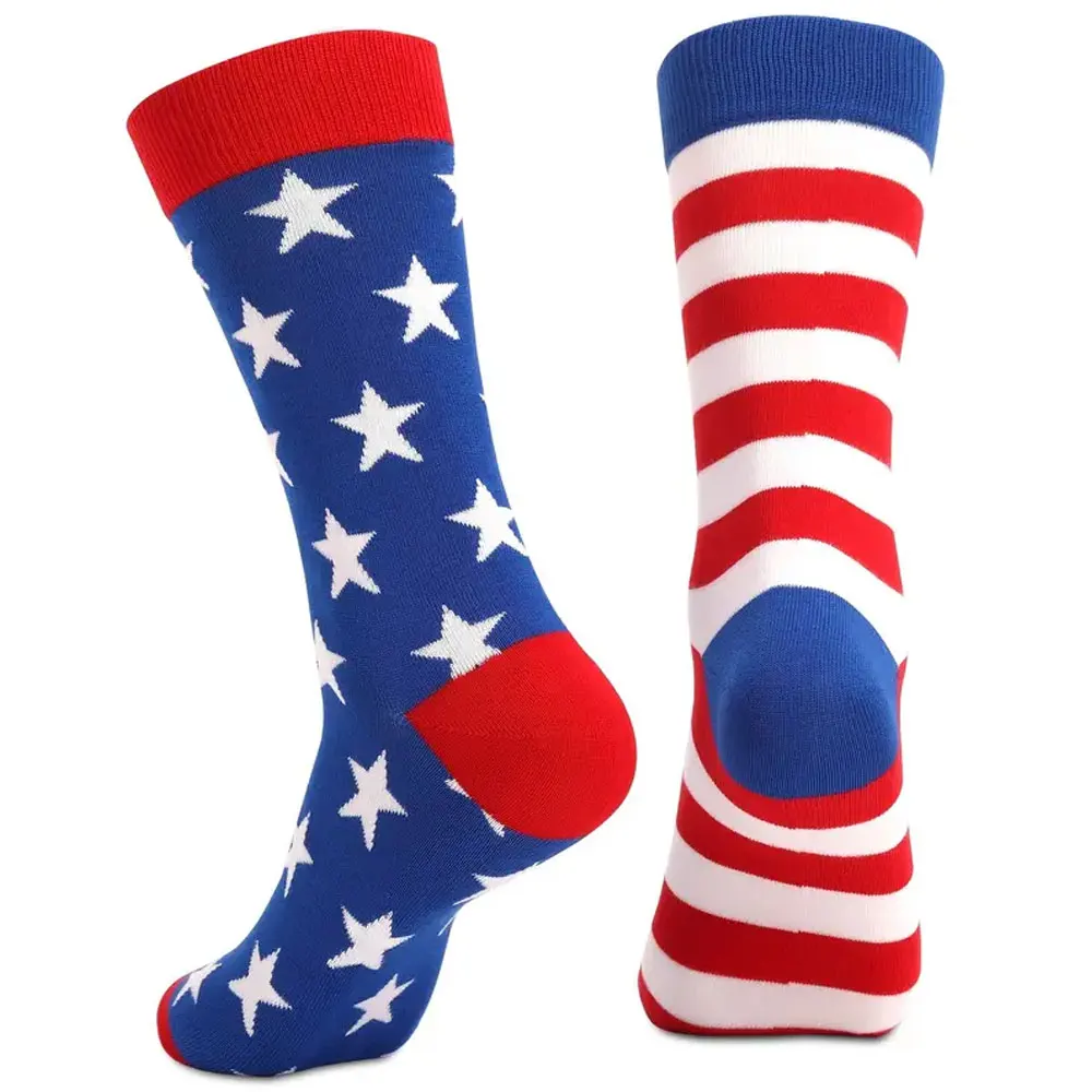 2024 New Style High Quality Soft Men Socks Customized Sublimation Custom Printed Men Socks For Online Sale