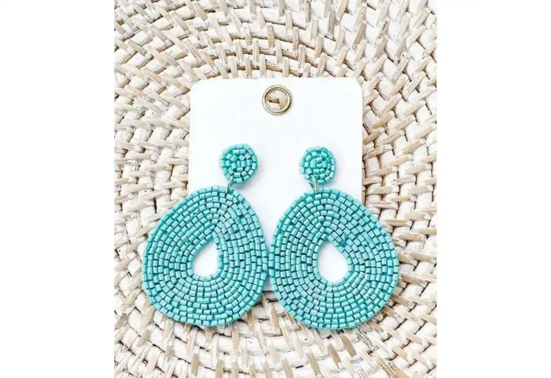 South western Beaded Sunflower Earrings & Colorful Patterns Custom Designs Authentic Native Beaded Jewelry ready to ship