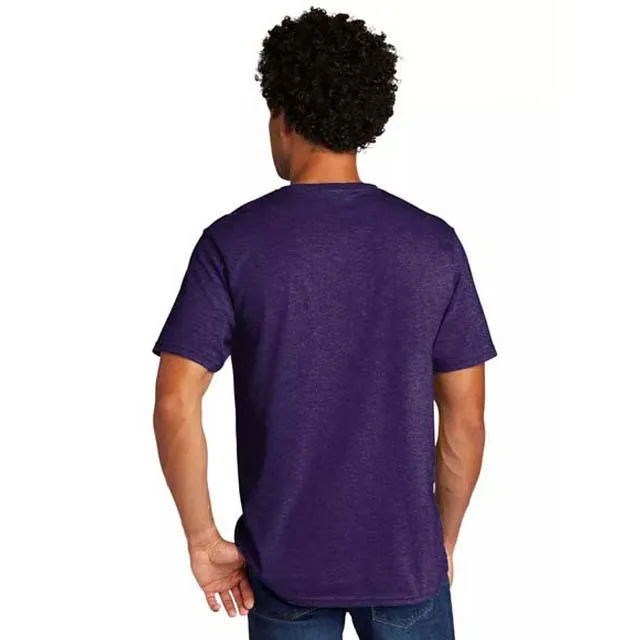 T Shirt Men Clothes New Summer Style Fashion 2022 Purple Color 65%Cotton 35%Polyester Custom Logo Crewneck Short Sleeve T Shirts