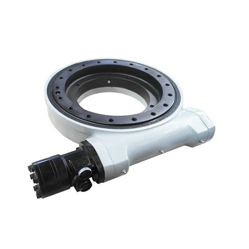 WEA series Enclosed worm gear Single axis  21' Slewing Drive For Excavator and truck crane