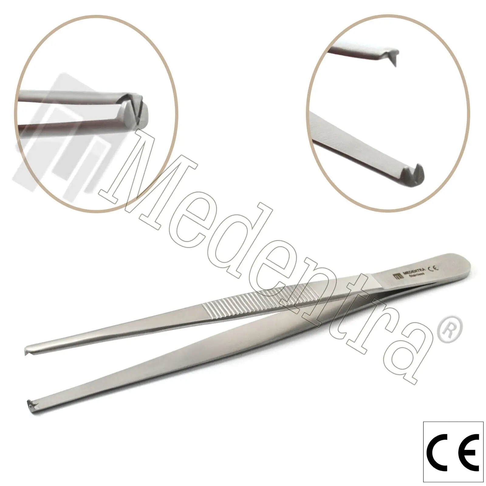 Semkin Cotton Dressing Thumb Forceps Tweezers Dental Pinzette Pinzas