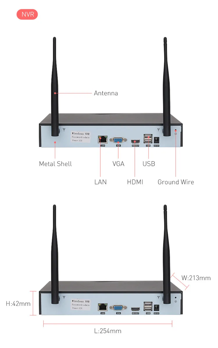 H.265 8CH 3MP Wireless Video Camera System Outdoor Audio Record Wifi IP Camera P2P Security CCTV Surveillance NVR Kit