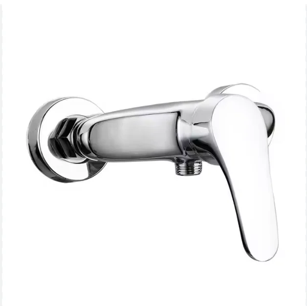 Wall Mounted Bathroom Shower Faucet Mixing Tap Bathtub Valve Shower Faucet Single Handle Cold And Hot Water Mixer Bathtub Faucet