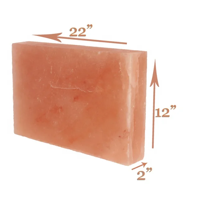 22 x 12 x 2 inches Himalayan salt block BBQ salt slab Himalayan Salt Block Plate Slab