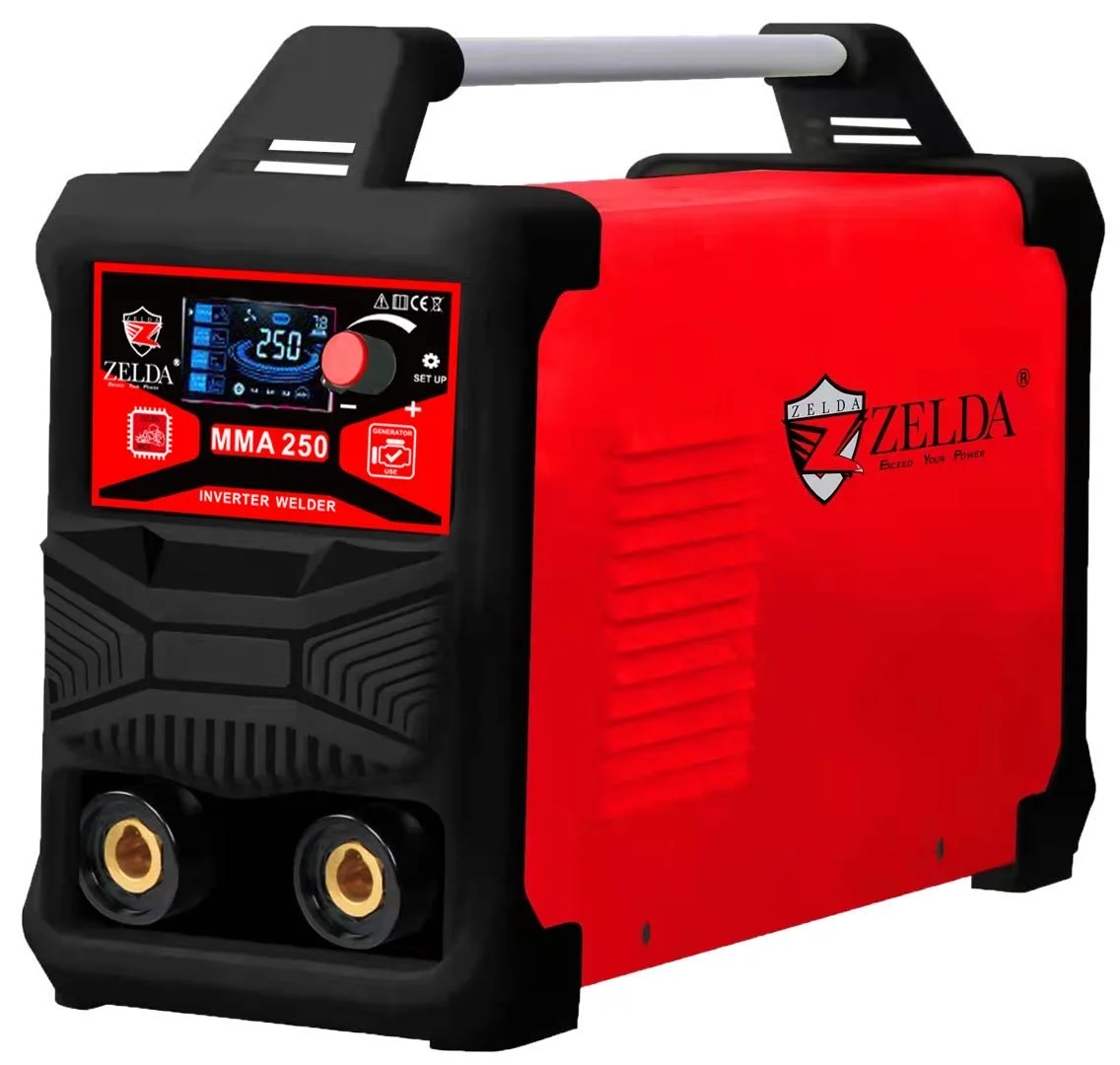 European and American 110V/220V household mini MMA-250 inverter DC portable hand-held all-copper electric welding machine