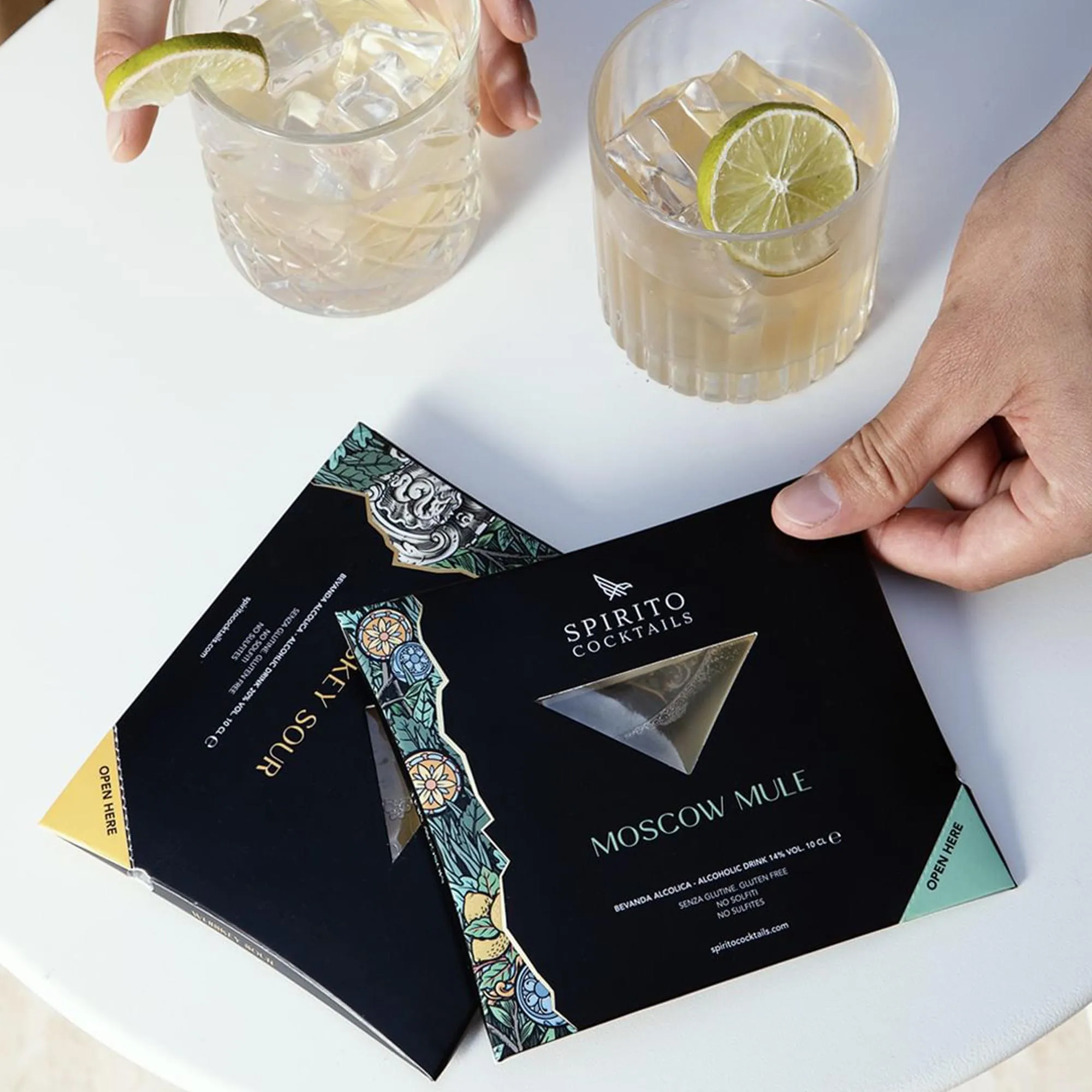 High Quality Moscow Mule with an infusion of fresh ginger in premium vodka just add ice and taste