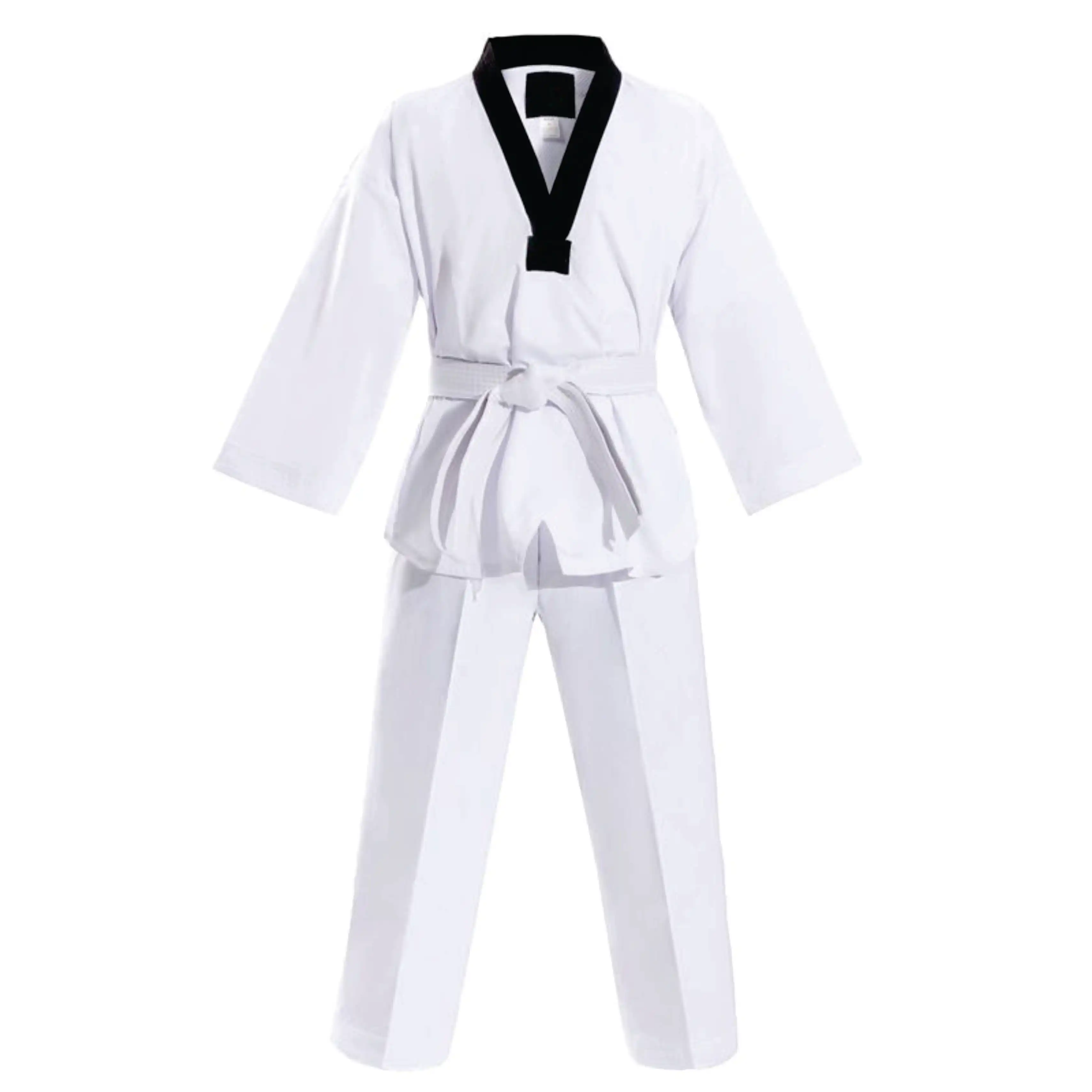 Factory Direct Sale Taekwondo Uniforms Kids Kimono Karate Gi Light Material Martial Arts Taekwondo Uniforms