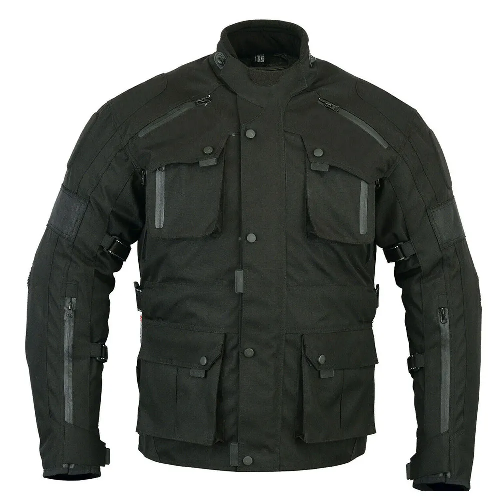 New Arrival Riding Textile Cordura Motorbike Long Ride Touring Motorcycle Stylish Wind Proof Jacket
