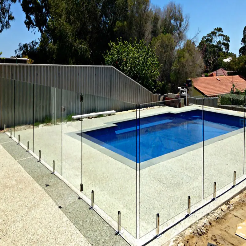 New Design Stainless Steel Frameless Glass Pool Fence