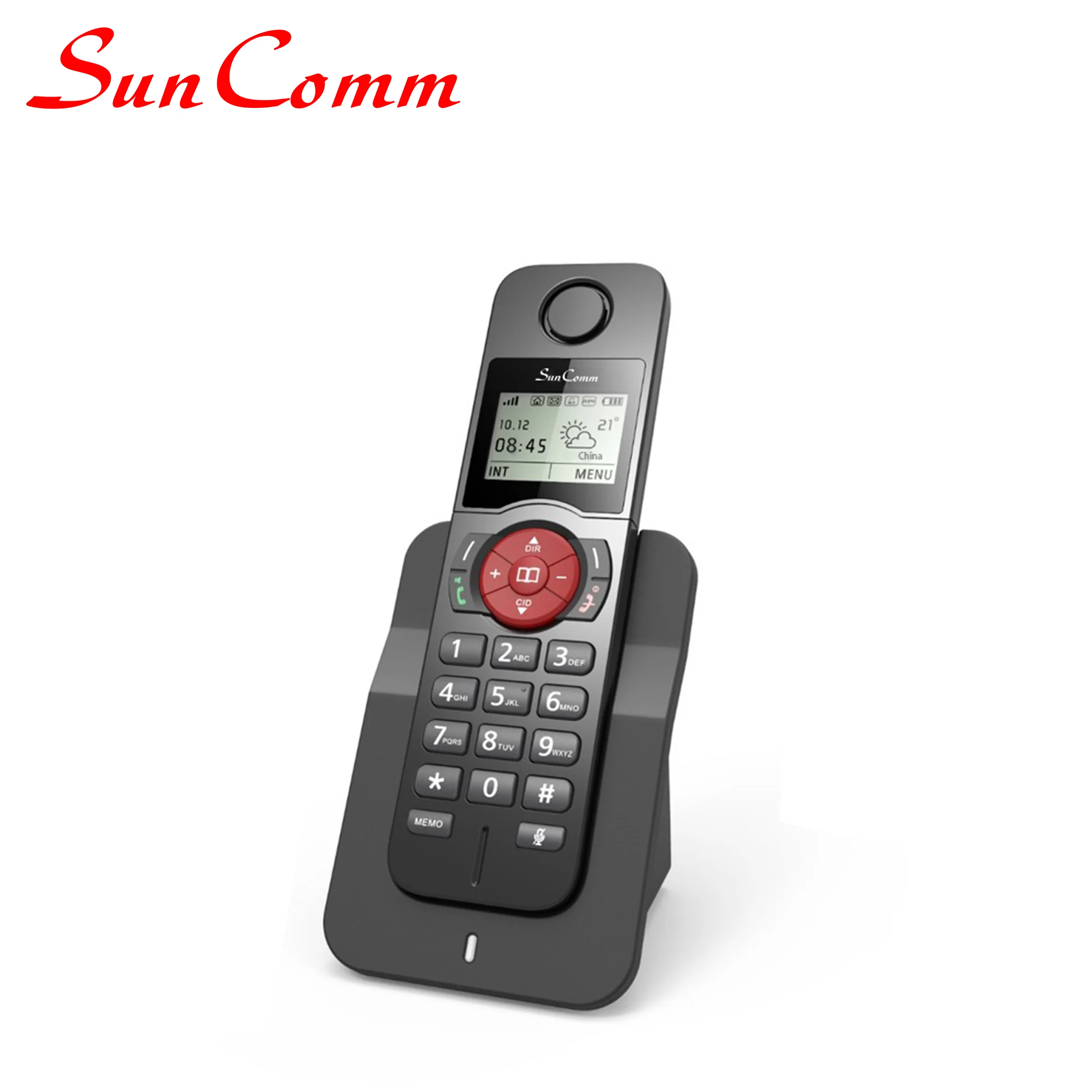 SC-1803-DP Wireless Cordless Telephone with 50 Phonebook Entries & 10 Stored Outgoing Call Memories