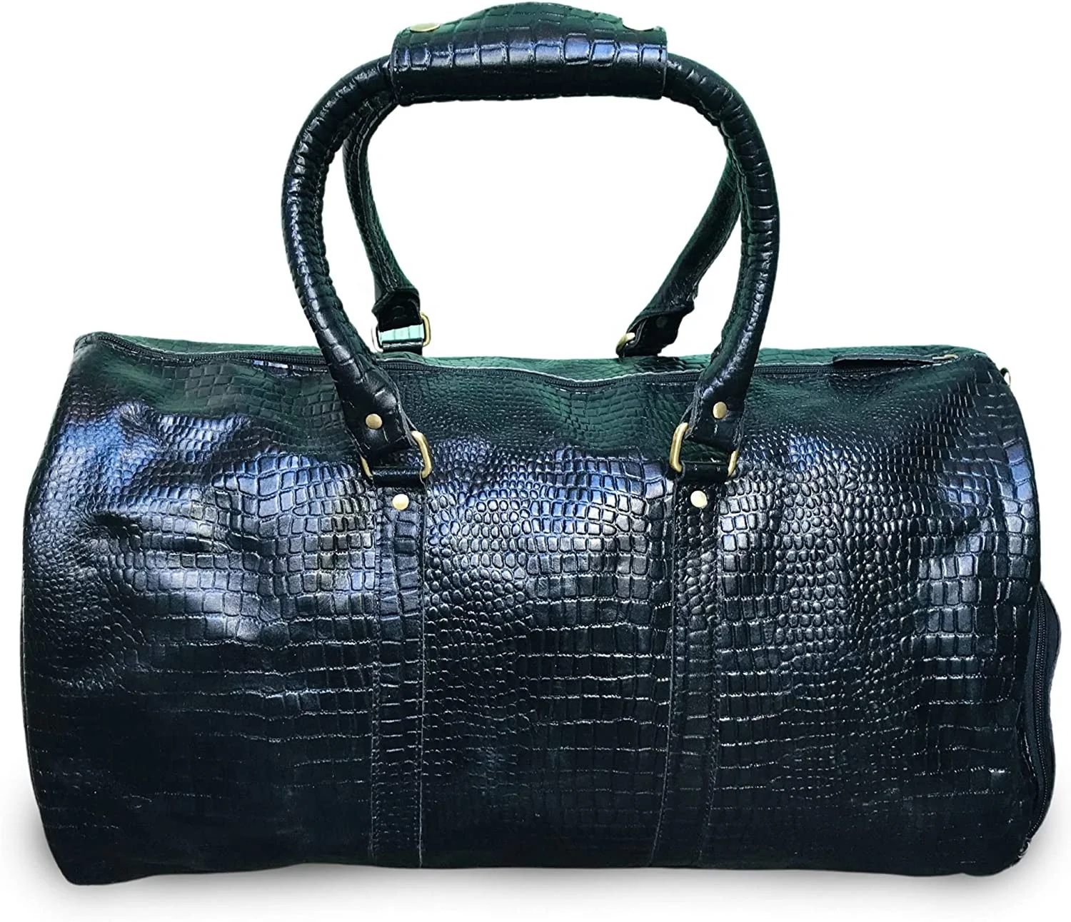 Handmade Duffel Bags for Men and Women Full Grain Leather for Travelling Carry Overnight Weekend Bags Sports Gym Duffle Bag