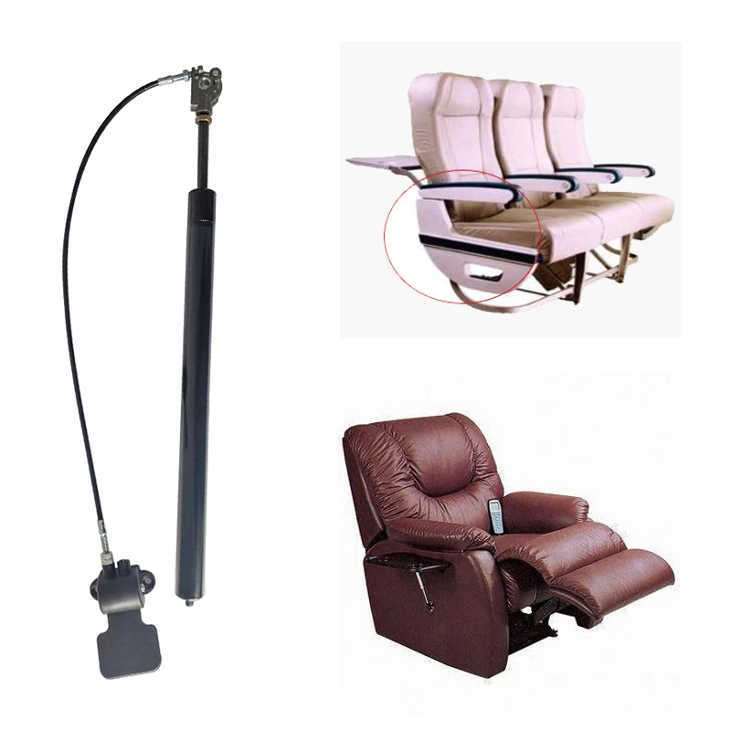 Heavy duty gas spring lock 600n sofa easy lockable gas springs bus seat lockable gas spring