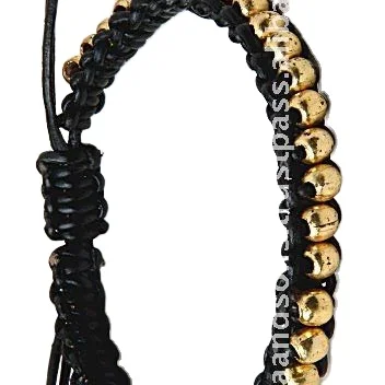 Bulk Buy Sell Stainless Steel Braided Silver Beaded Purple Colour Pretty Bracelets Available In large Quantity For Export