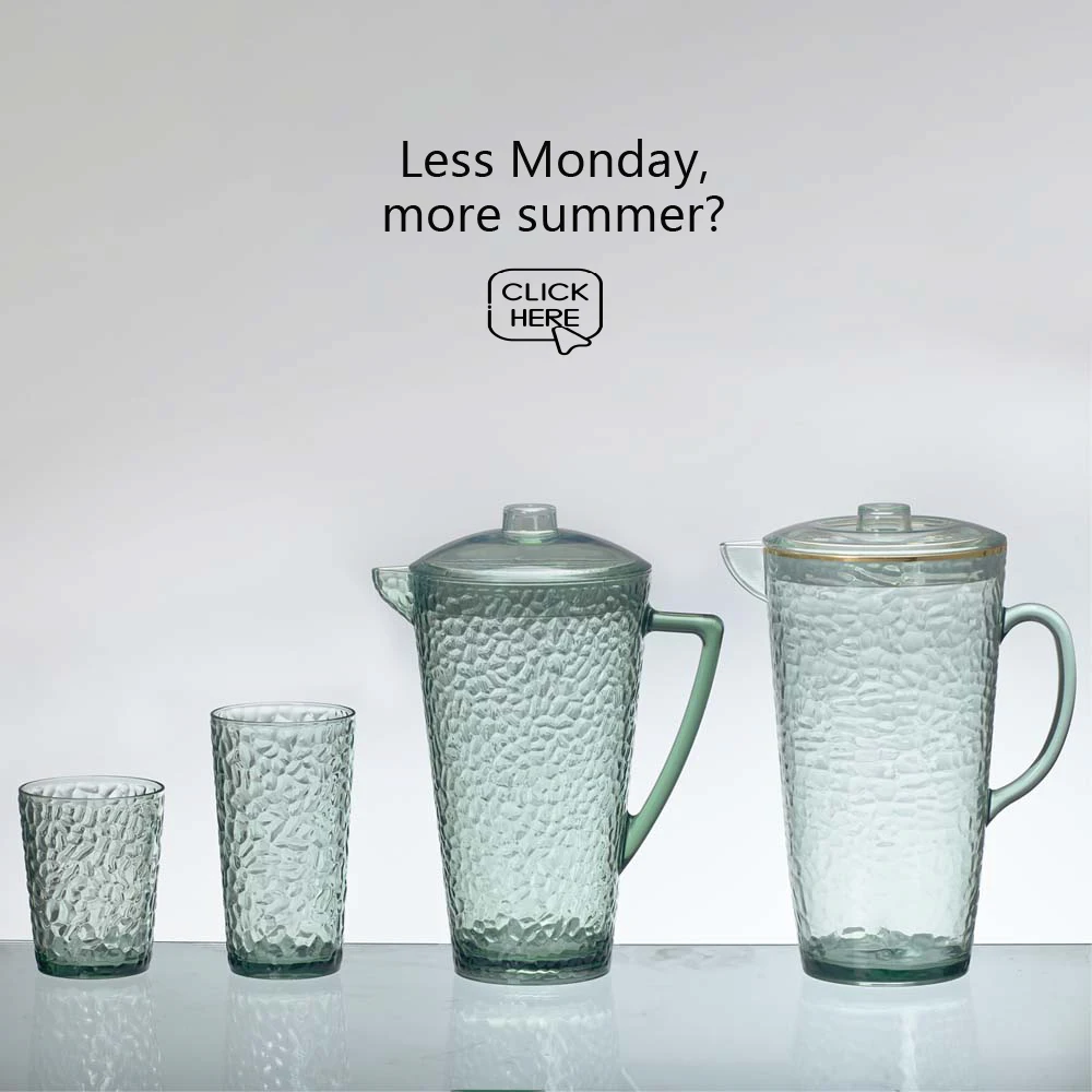 [Holar] тайваньский изготовленный на открытом воздухе для домашней вечеринки сервис пищевых продуктов отеля акриловый большой пластиковый кувшин с крышкой