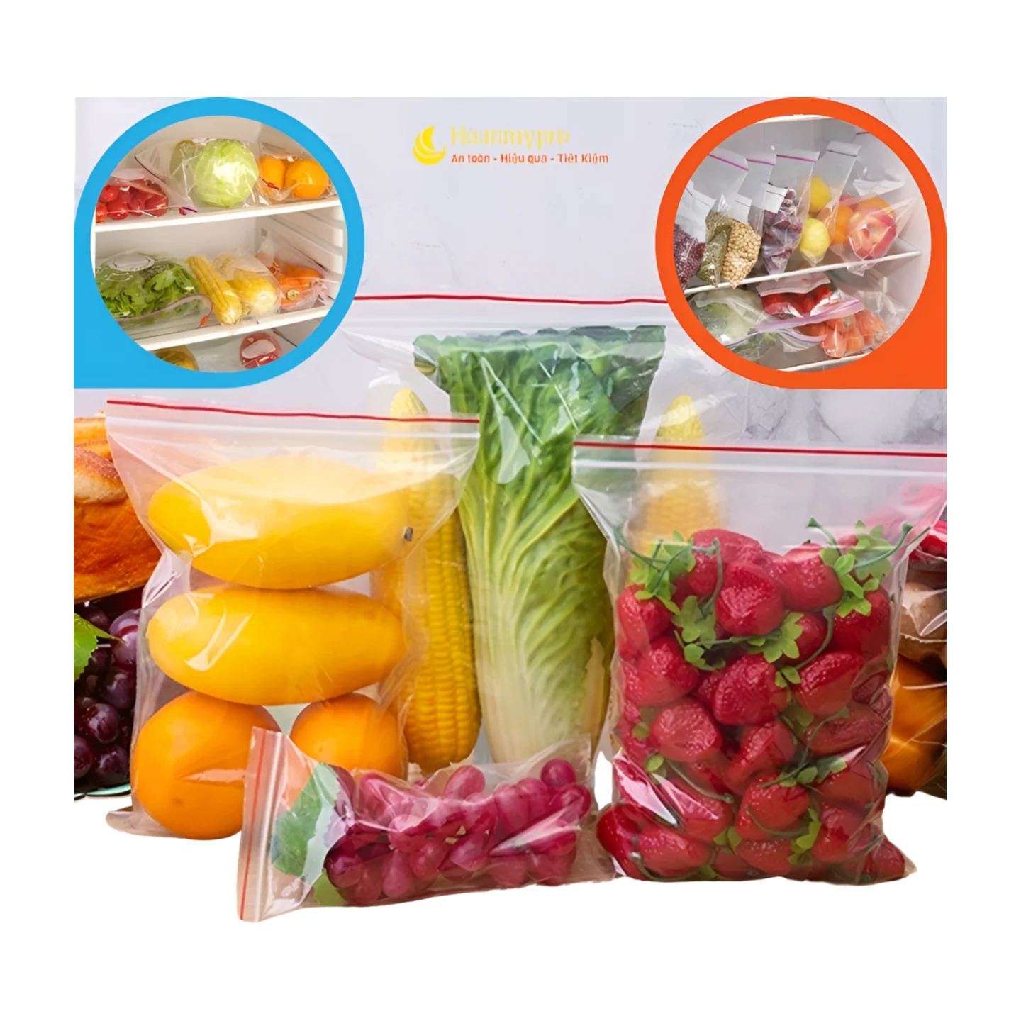 Wholesale Bag Slider Zip Oem Garment Bag Print On Demand Highly Waterproof Packing Bags Supplier