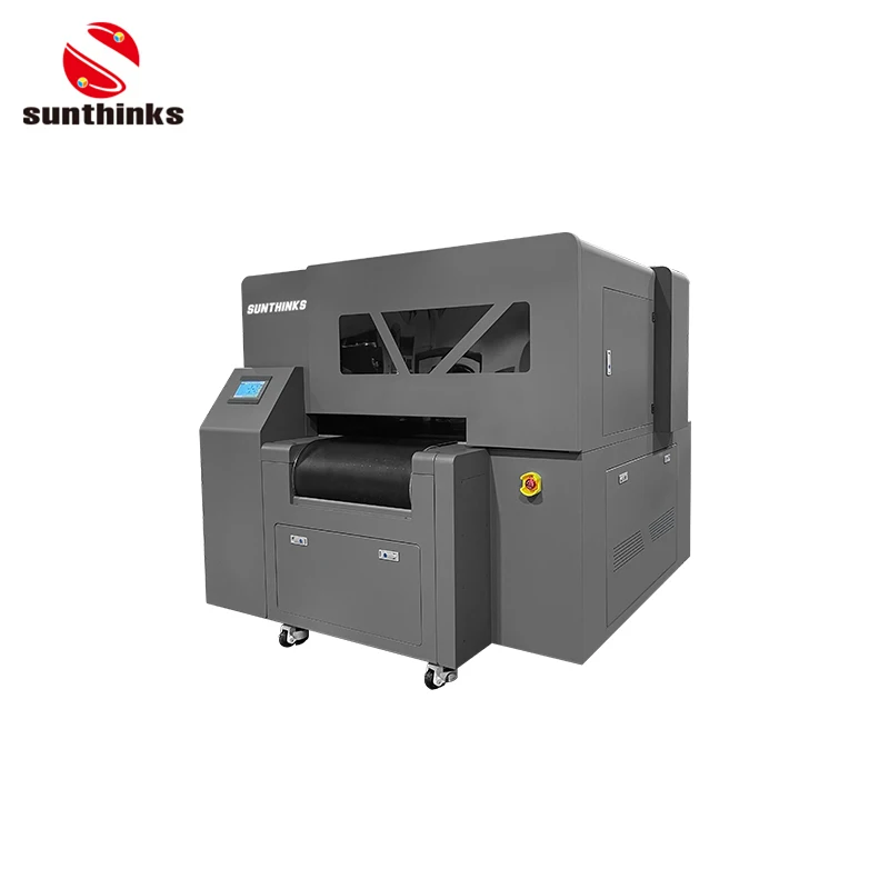 Sunthinks One Pass UV Printer Printing Plastic Bag Pvc Card Printer Inkjet Single Pass UV Printer 2023