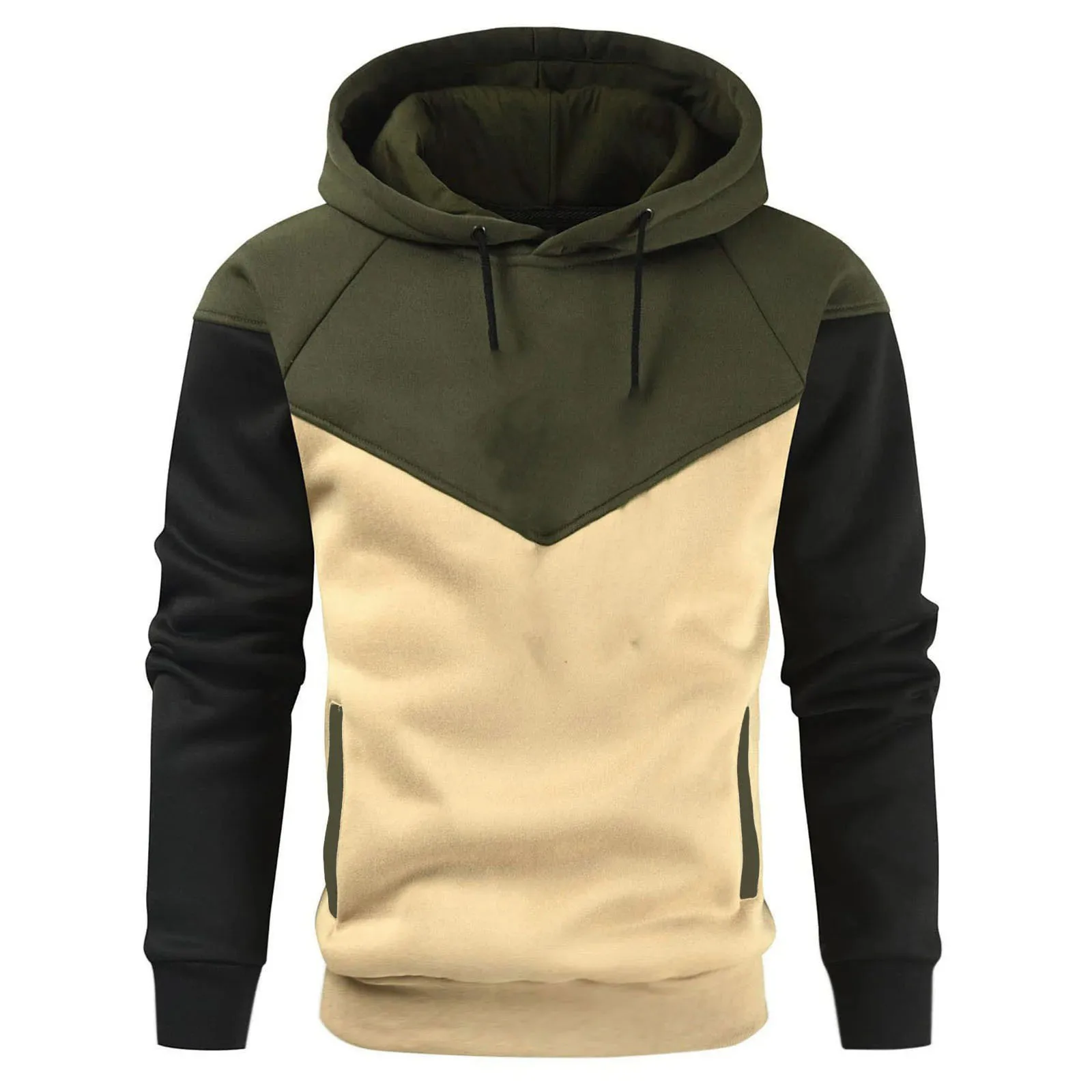 Autumn and winter men hoodies warm fashionable color pullover jackets New Arrival Custom Sublimation Wolf Pattern  HDE-0083