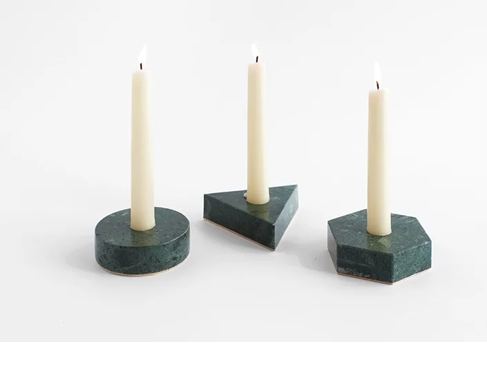 Excellent quality Marble tealight candle holder Christmas decoration marble candle holder At affordable price