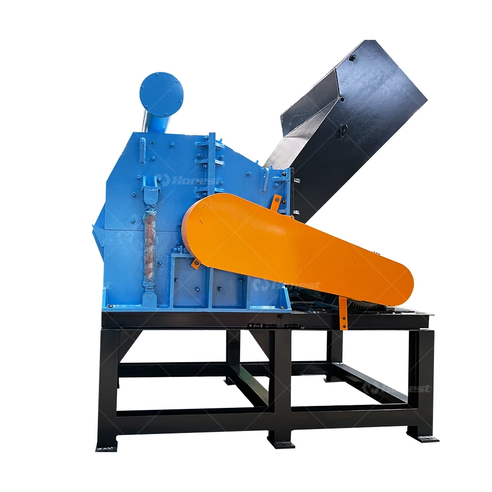 Scrap Metal Hammer Crusher Car Engines And Automobile Aluminum Wheels Crushing Plant Manufacturer