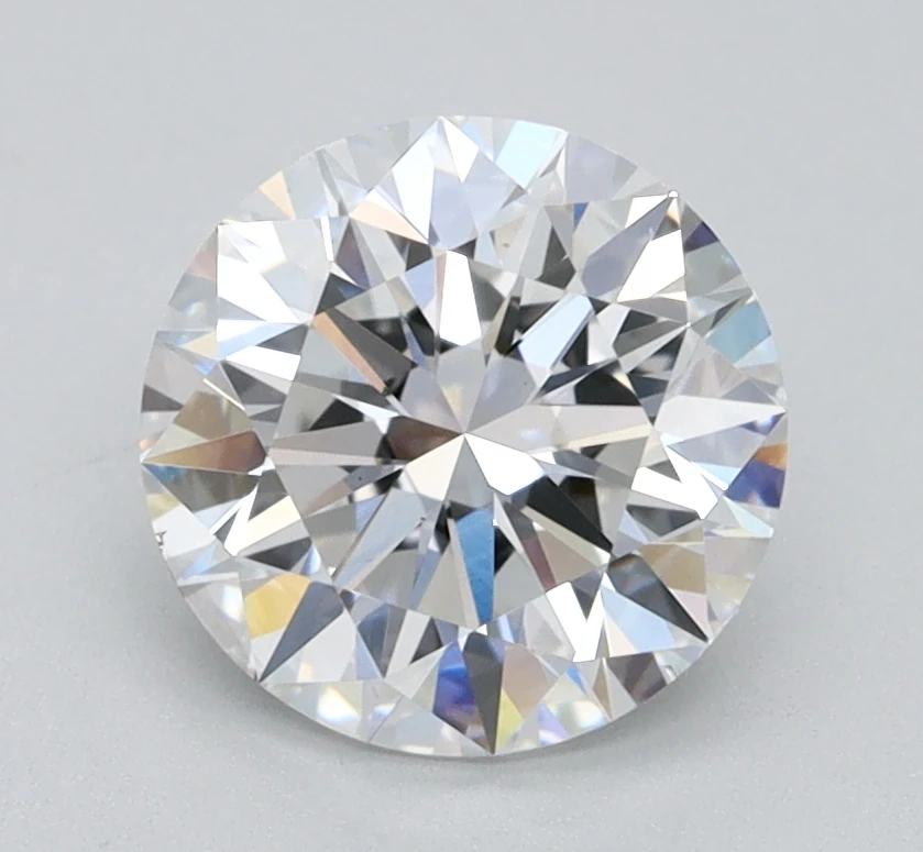 IGI Round Shape Lab Grown Diamonds 1.55 ct White Loose Lab Diamond E VS1 for Engagement Ring or Jewelry Making