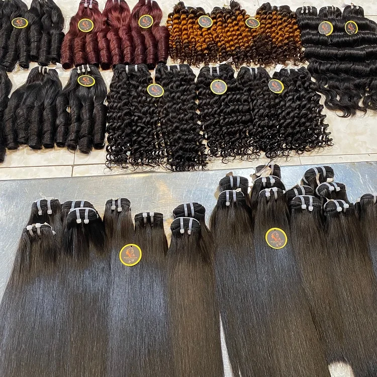 Top Quality Hair Bone Straight Human Hair, 100% Raw Virgin Hair Vietnam, Wholesale Price Factory