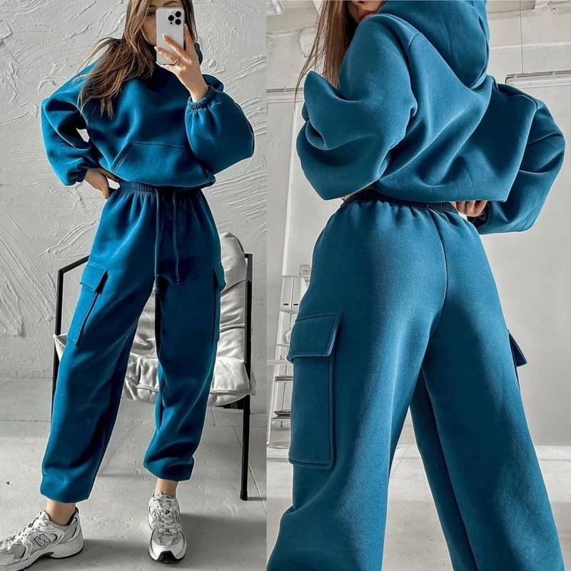 100% Cotton Women Tracksuit For Winter 2024 Premium Quality Fashionable sweat suits Women Tracksuit At Bulk Quantity Cotton made