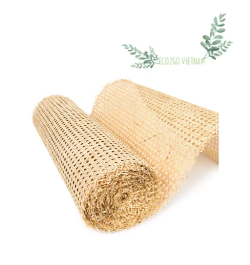 For Furniture, Interior Decoration With Natural Rattan Cane Webbing Roll Made Of 100% High Quality And Cheap Price From Eco2go