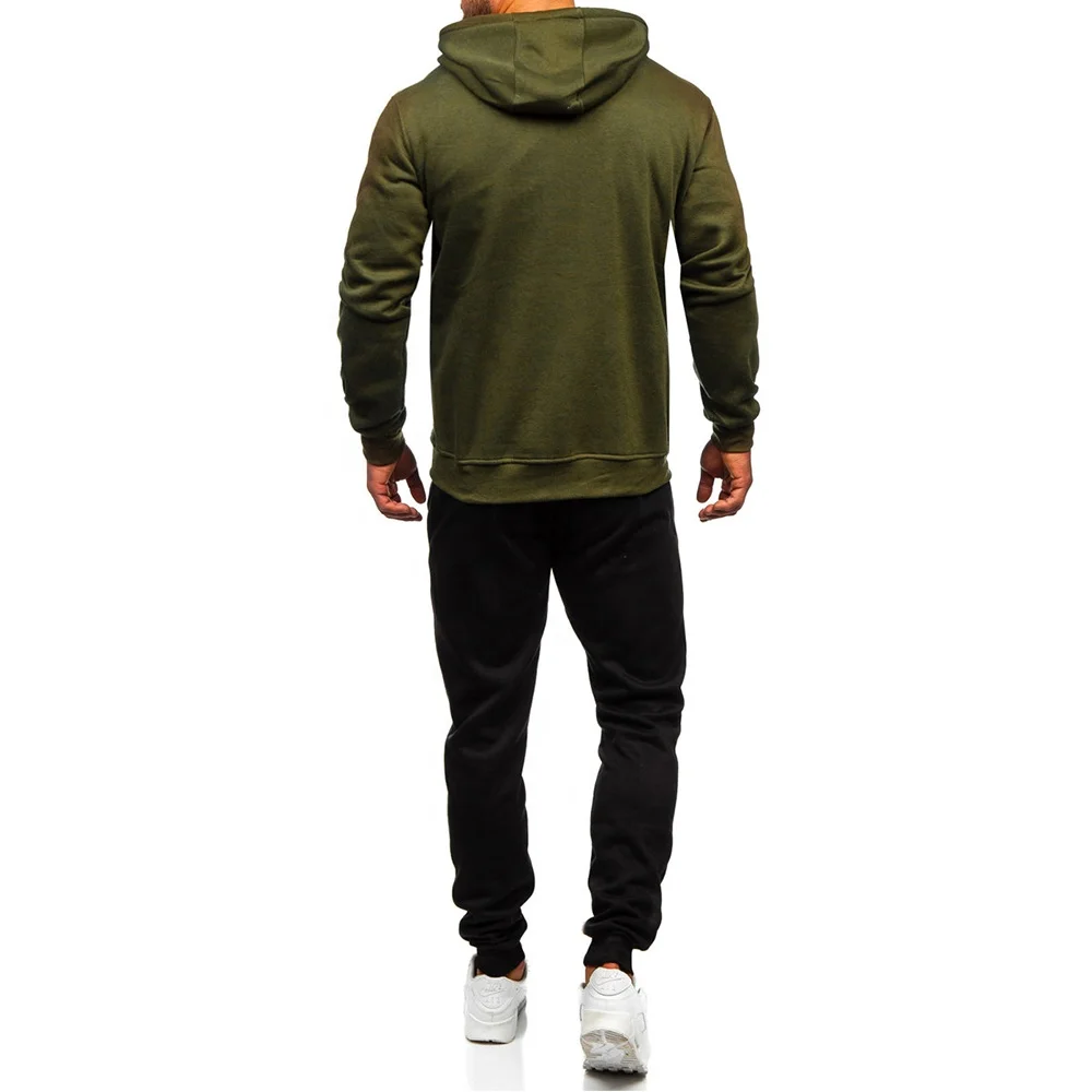 Plain Zip up Tracksuit Set Custom Slim Fit Men Training Wear Latest Design Men Tracksuits