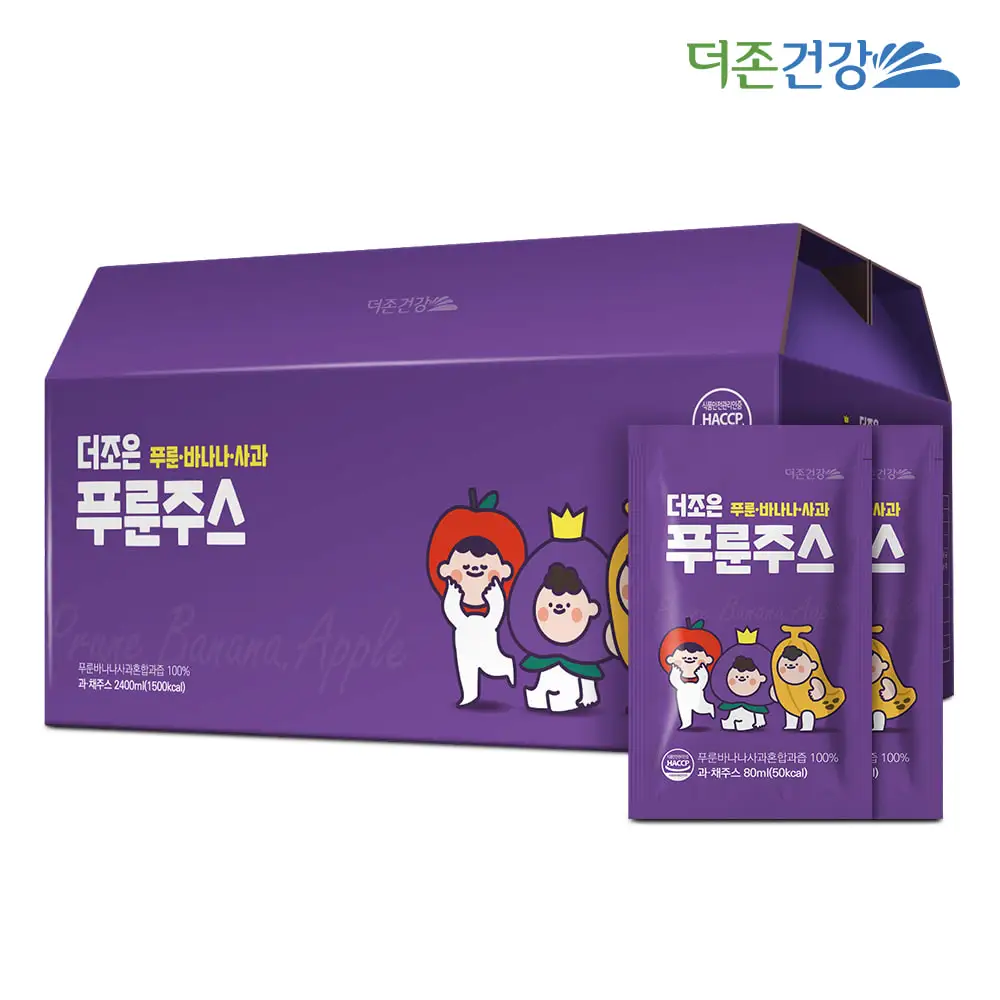 Prune Apple Banana Juice for kids Made in Korea