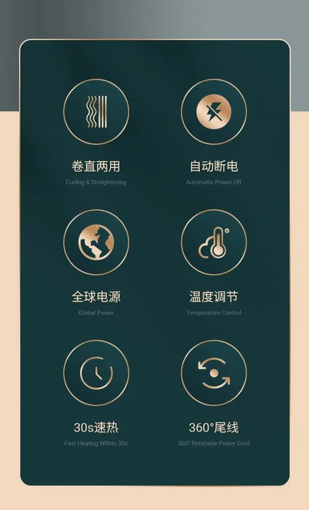 Hot sales New Straightener Flat Iron Ceramic Custom Logo Ionic Fast High Heat Swivel Cord Hair Straightener