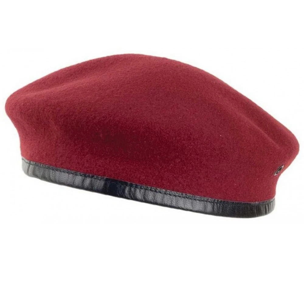 Customized Winter Serge Cloth Officer Hat with Sun Visor Insignia Emblem for Sports Outdoor Use Barathia Peck Hat Emblem