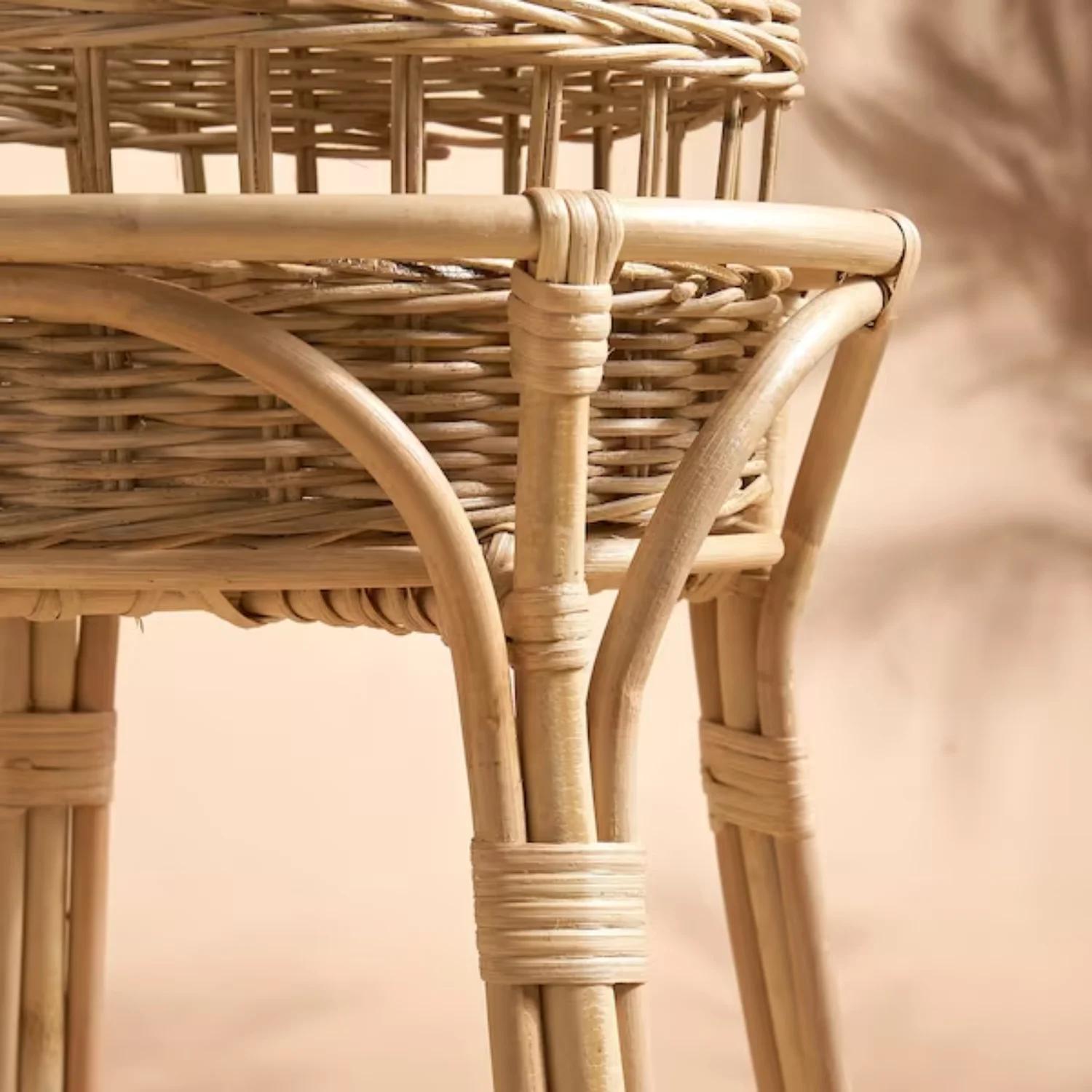 Best Selling Handmade Eco-Friendly Rattan Plant Pot Natural Design for Outdoor and Indoor Use Made in Vietnam