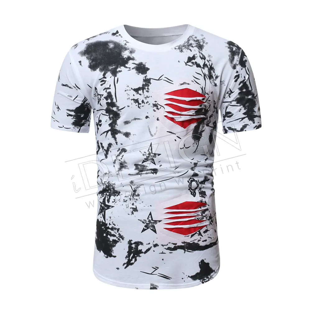 2023 Summer New Design Custom Logo Elastic Sports Tank Top Jogging Outdoors Workout Fitness T-shirt For Men