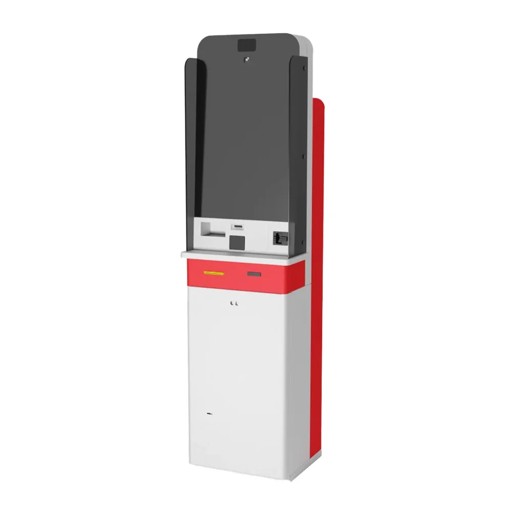 Efficient Bank Card Dispenser Kiosk with Quick Confidential Self-Service Solution Enhanced Custom Features Face ID SDK Included