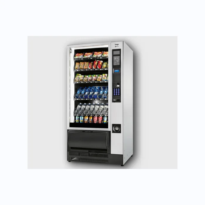 24 hours self-service vender beer vending machine snacks and drinks combo LED light water vending capsule vending machine