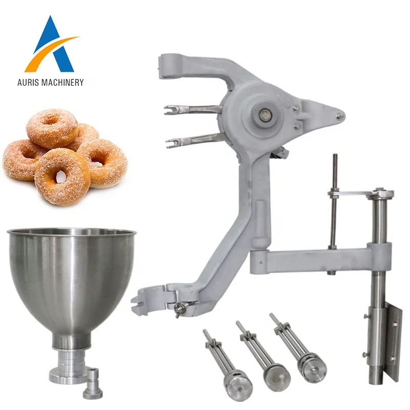 Hair donut bun stand mochi donuter cutter donut production line