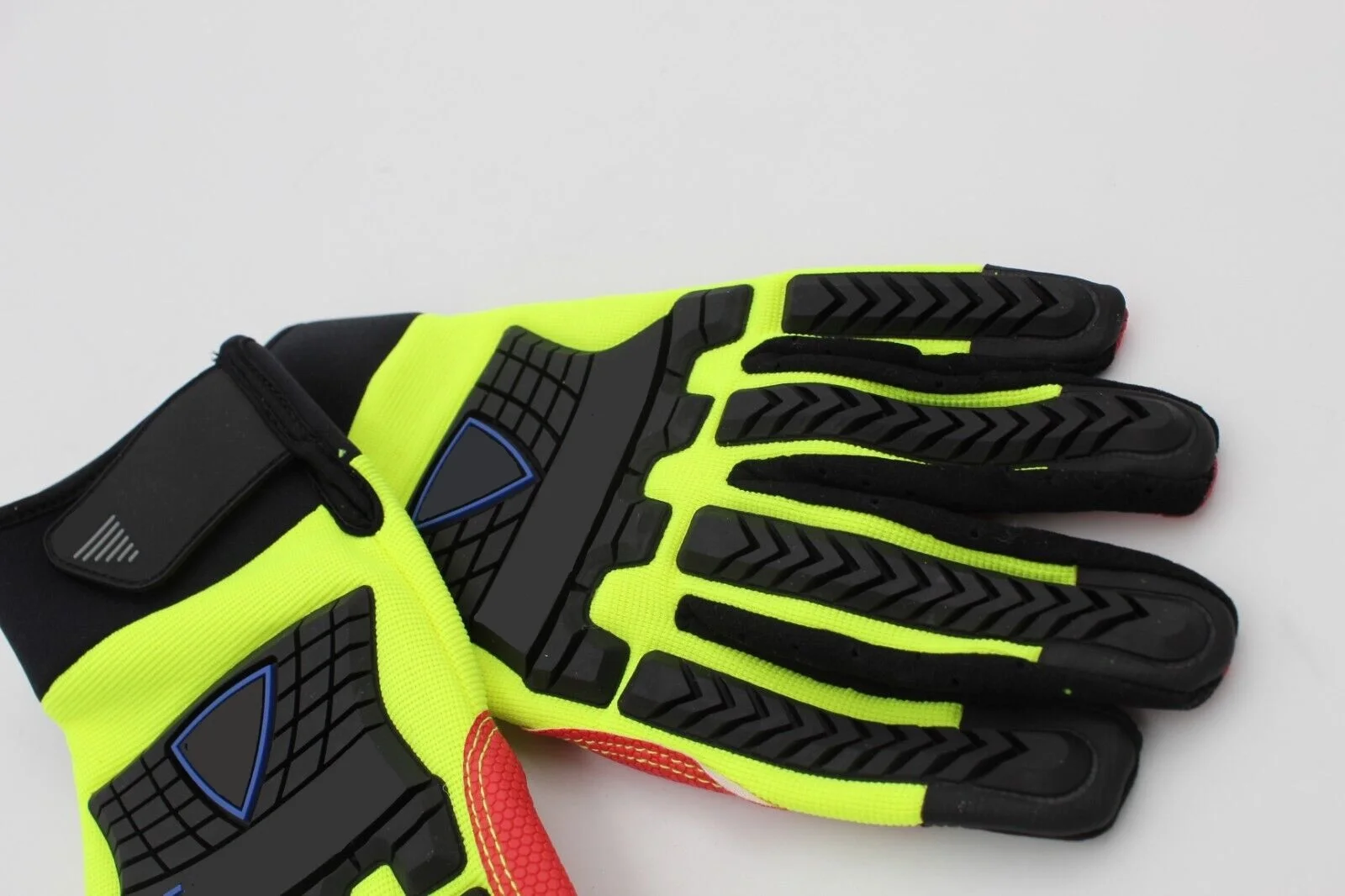 Custom Heavy Grip Gloves TRP Oil Field Extraction Anti Impact Gloves