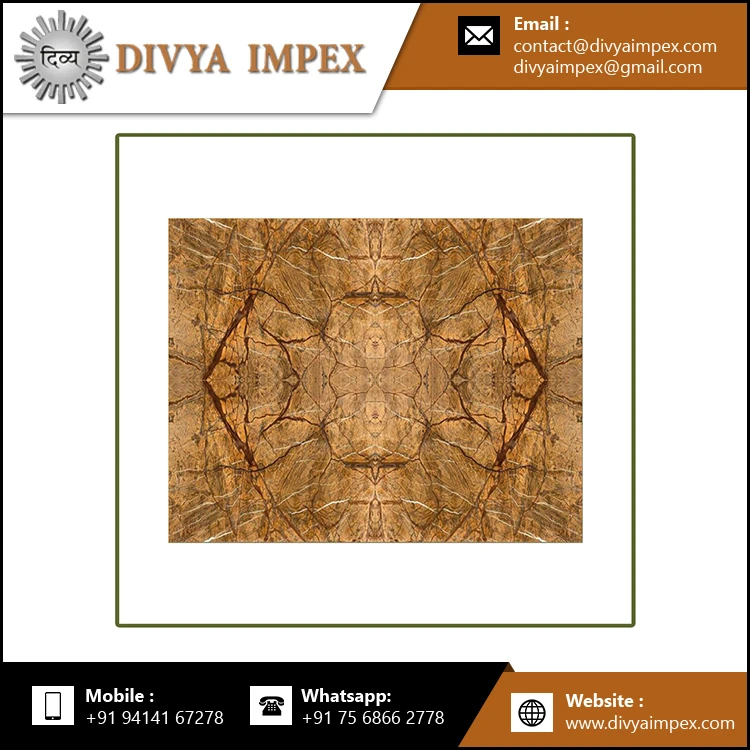 New High Latest  Product In Marble Fantasy Rainforest Gold Marble At Lowest Price