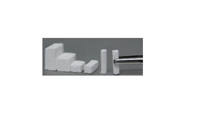 Bone Graft Granule Stick Block Crunch 5x20mm (4pcs) 12,96cc Synthetic Osteoconductive Granule TCP Osteoconductive Osteoinductive