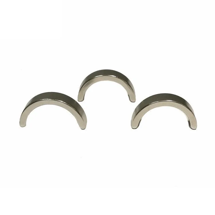 Reliable China NdFeB Magnet Manufacturer Customized strong Arc Neodymium Magnet Use For Motors
