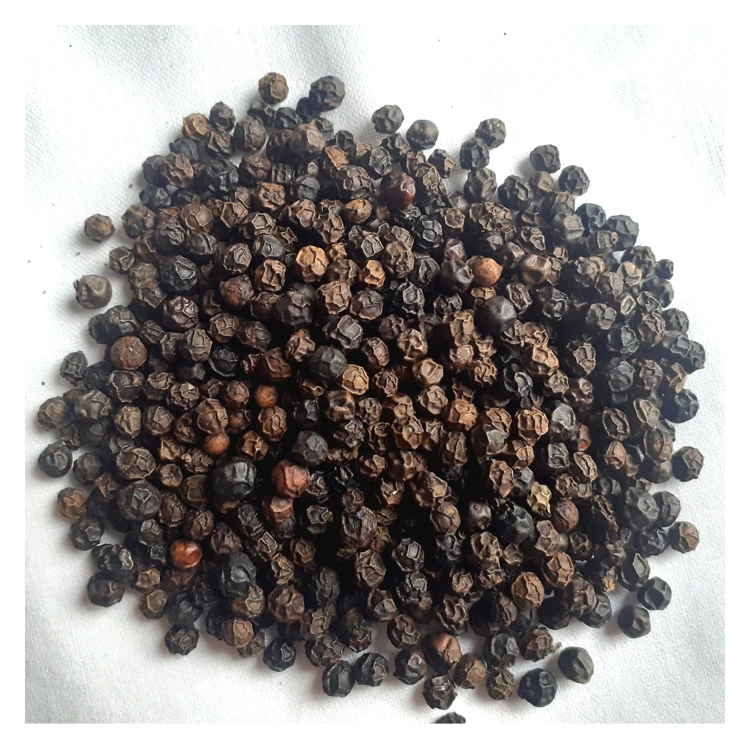 Best Selling Dried Acril Best Black Pepper Price In Sri Lanka Organic Non GMO Kosher 12 Mm Peppercorns Spice Black Pepper