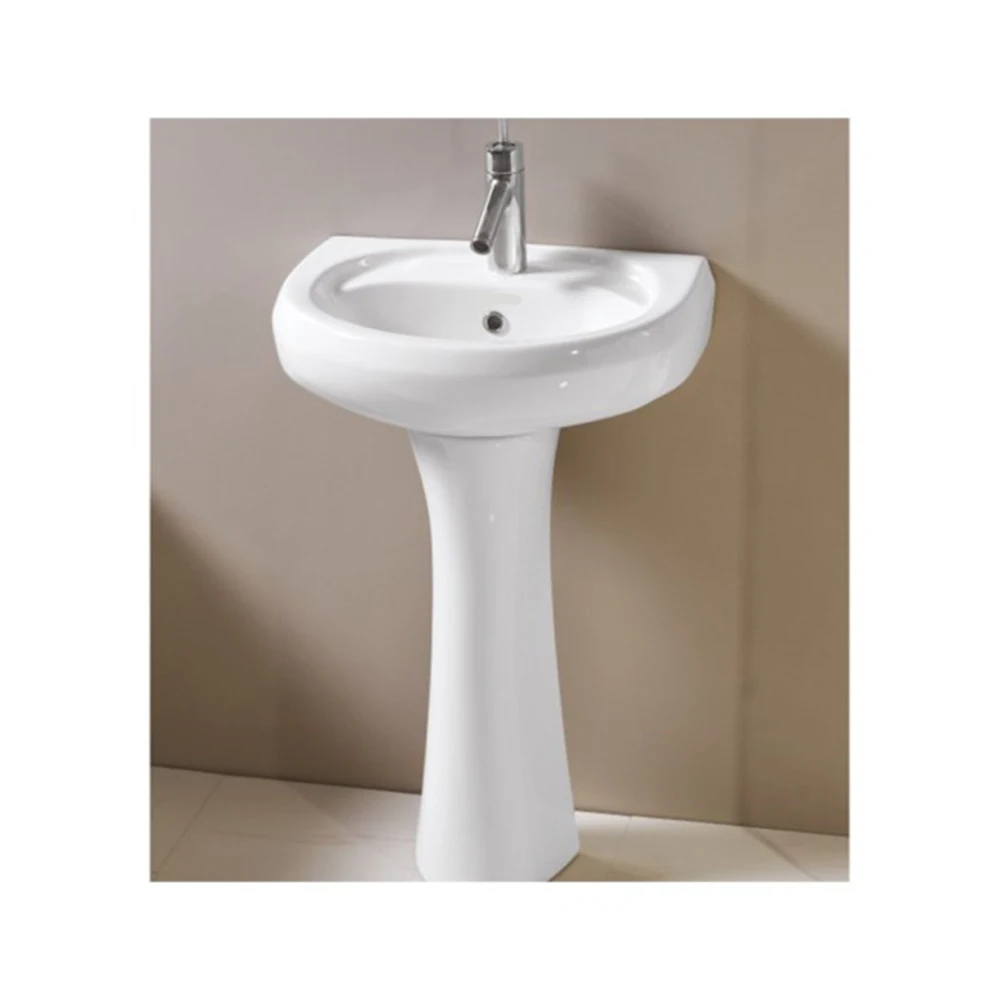 Avro-Repo Lavabo 56 Avro-SOP Complete Set Of Luxurious Quality Ceramic Wash Basin Pedestal Sanitary Ware