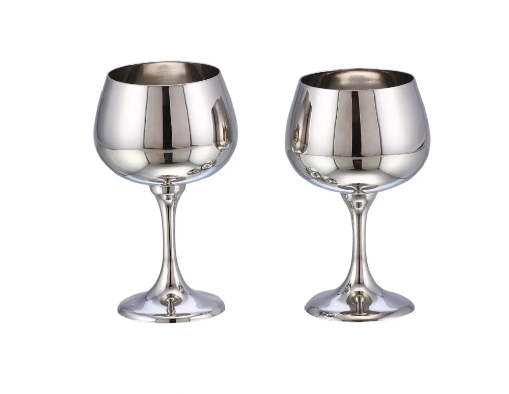 Indian Handmade 100% Copper BPA-Free Classic-Style Champagne Flutes for All Occasions for Parties