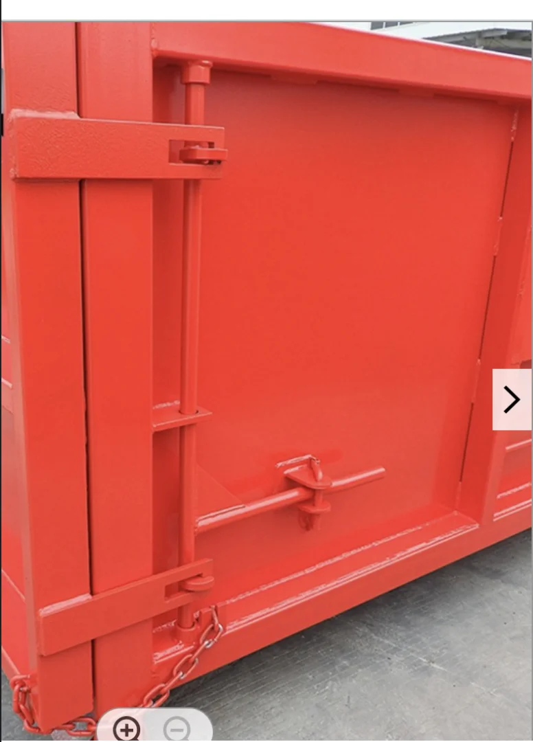 20 yard 16 cbm  hook lift bin Skip garbage sorting and recycling bin refuse classification  collector