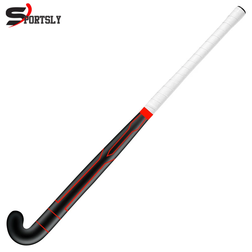 Wood Hockey Stick Durable Carbon Fiber 2022 New for Team Sports Playing Carbon Fiber / Wood & Customized 10 Pcs SI-SG-H-F88-08