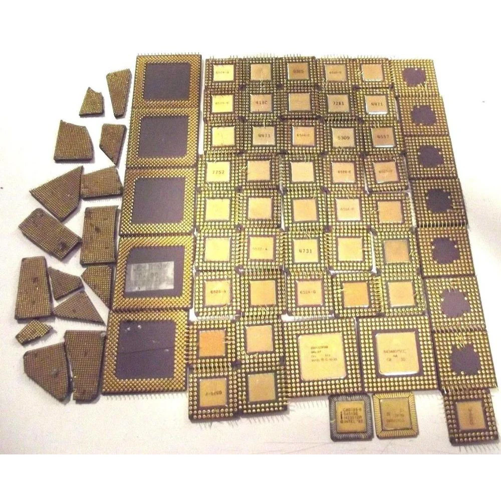 Hot sale 486 & 386 Cpu/Computer Motherboard Scrap/Ceramic CPU scrap Available