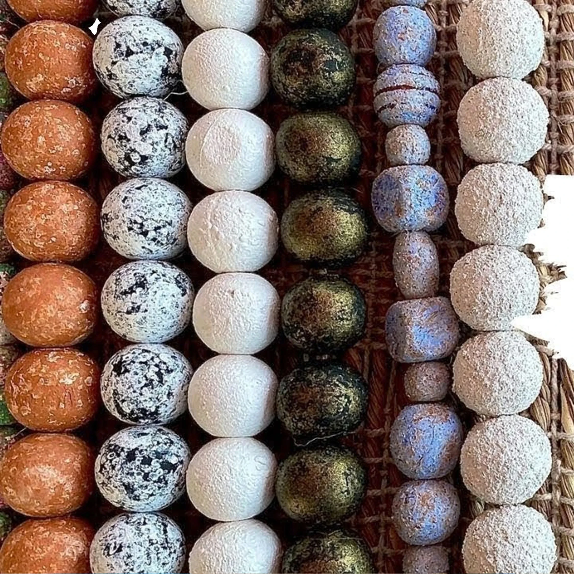 Unique Painted Wooden Beads Quick and Easy Custom Colored shaped sized Wooden Beads  small  large hole Great for Jewelry