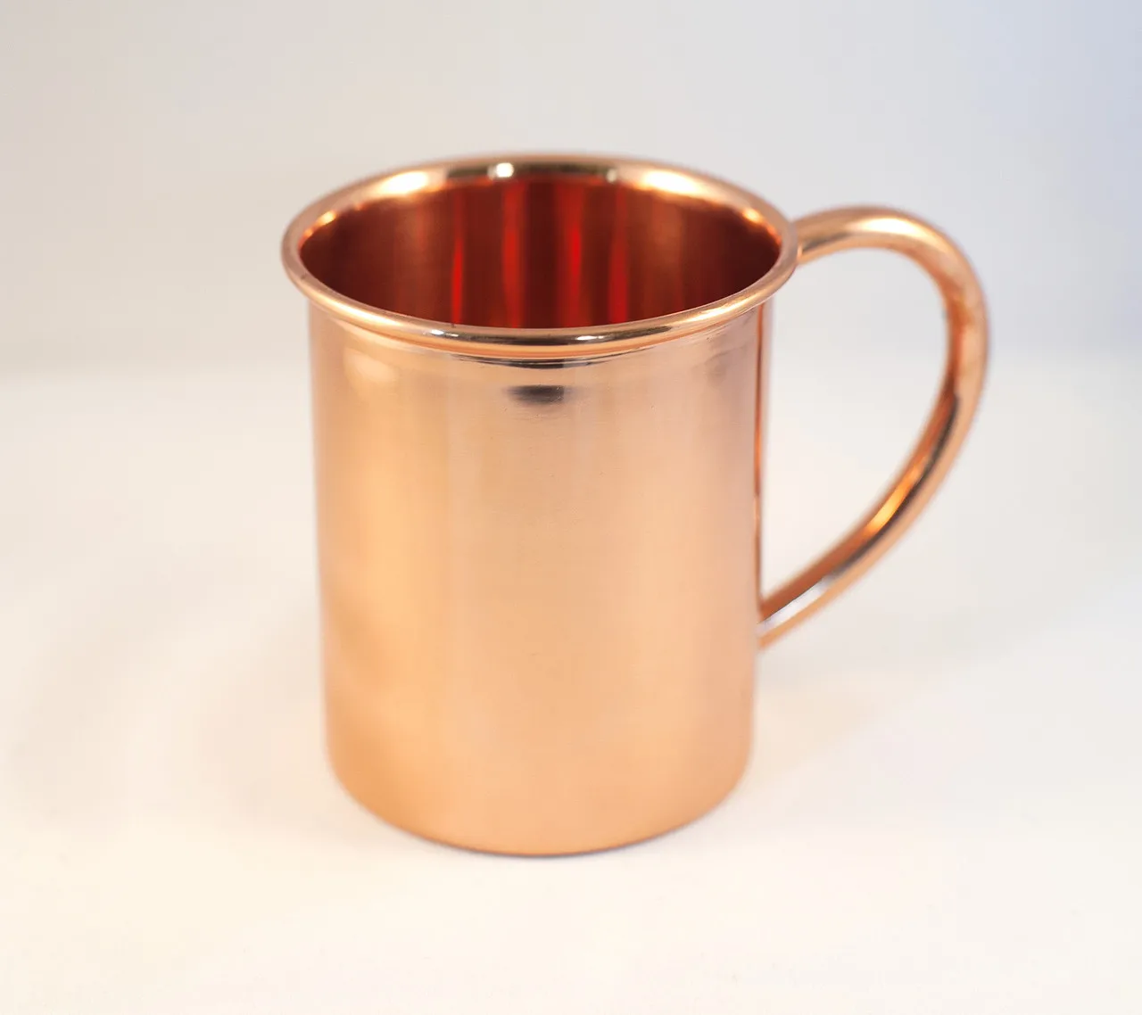 Premium 100% Solid Copper Moscow Mule Mugs - Exquisite Craftsmanship for Authentic Refreshment