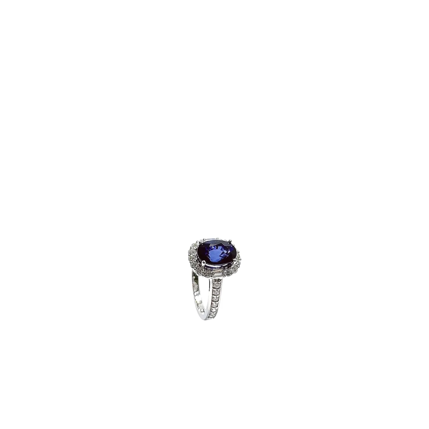 OEM fine jewelry 18k сапфир кольцо